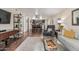Open-concept living room and dining area with comfortable seating and stylish decor at 7777 E Main St # 143, Scottsdale, AZ 85251