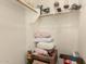 Walk-in closet featuring white shelving and carpet flooring, perfect for organization and storage at 1173 E Daisy Way, San Tan Valley, AZ 85143