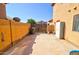An enclosed backyard space, providing privacy and security for outdoor activities and storage solutions at 1556 E Gabrilla Dr, Casa Grande, AZ 85122