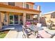 Outdoor patio with covered sitting area and barbecue offers perfect relaxation at 1556 E Gabrilla Dr, Casa Grande, AZ 85122