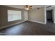 Bright living room featuring modern flooring and neutral paint at 1804 W Kristal Way, Phoenix, AZ 85027