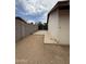 This is a side yard with a concrete area for storage or whatever you'd like to make of it at 1804 W Kristal Way, Phoenix, AZ 85027