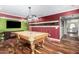 Game room featuring a pool table, custom lighting, and a wall-mounted television at 1912 S Colt Dr, Gilbert, AZ 85295