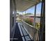Home deck that overlooks the neighborhood and surrounding mountain at 2233 E Behrend Dr # 203, Phoenix, AZ 85024