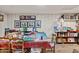 Inviting hobby room features a large table and shelving, perfect for creative projects and storage at 31 W Marlette Ave, Phoenix, AZ 85013