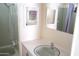 Bathroom with tub and shower combination and single sink vanity at 345 S 58Th St # 10, Mesa, AZ 85206