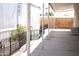 Spacious covered patio with ample room for outdoor entertaining and relaxation at 345 S 58Th St # 10, Mesa, AZ 85206