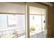 View through sliding glass door to the covered patio at 345 S 58Th St # 10, Mesa, AZ 85206