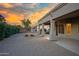 Inviting backyard featuring a large covered patio, low-maintenance landscaping, and ample space for outdoor entertaining at 3640 E Torrey Pines Ln, Chandler, AZ 85249