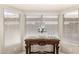 Close up of a marble table and a bay window in the dining room at 3703 S 73Rd Dr, Phoenix, AZ 85043