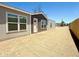 Charming single-story home featuring a well-maintained exterior, gravel landscaping, and inviting front entrance at 46 S 96Th St, Mesa, AZ 85208