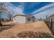 A home showing the yard with fresh gravel landscaping and low maintenance charm at 46 S 96Th St, Mesa, AZ 85208