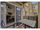 Comfortable outdoor patio area with furniture and sliding glass door access at 5335 E Shea Blvd # 1094, Scottsdale, AZ 85254