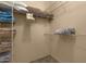 Walk-in closet with metal shelving for optimal organization and storage at 5335 E Shea Blvd # 1094, Scottsdale, AZ 85254