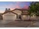 Charming single-Gathering home featuring a classic tile roof and a well-maintained front yard at 845 N Oak Ct, Chandler, AZ 85226