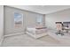 Serene bedroom features soft carpet, and two windows providing natural light at 12105 W Wier Ave, Avondale, AZ 85323