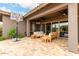 Covered patio with comfortable seating and outdoor features, ideal for relaxation and entertaining at 12834 W Forest Pleasant Pl, Peoria, AZ 85383