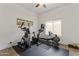 Home gym featuring modern exercise equipment and natural light, promoting a healthy lifestyle at 2625 N 24Th St # 22, Mesa, AZ 85213