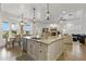 Spacious kitchen with granite countertops, stainless appliances, and open layout to the living room at 2625 N 24Th St # 22, Mesa, AZ 85213