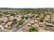 Wide aerial showcases neighborhood featuring well-maintained homes and landscaping at 2648 E Teakwood Pl, Chandler, AZ 85249