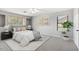 A beautifully furnished bedroom with soft lighting and stylish decor at 2648 E Teakwood Pl, Chandler, AZ 85249