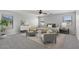 Inviting bedroom featuring a queen-sized bed and a cozy seating area with decor at 2648 E Teakwood Pl, Chandler, AZ 85249