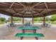 Covered picnic area with multiple tables, perfect for outdoor gatherings and community events at 30963 W Columbus Ave, Buckeye, AZ 85396