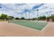 Well-maintained tennis courts offer a great recreational amenity in the Tartesso community at 30963 W Columbus Ave, Buckeye, AZ 85396