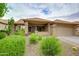 Attractive single-story house featuring a front yard desert landscape and an attached two-car garage at 5451 W Folley St, Chandler, AZ 85226