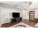 Open-concept living room features wood floors and plenty of natural light at 5601 W Missouri Ave # 254, Glendale, AZ 85301