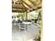 Poolside lounge with picnic tables and BBQ grills for outdoor entertaining at 9600 N 96Th St # 267, Scottsdale, AZ 85259