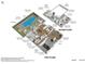 3D floor plan showcases the layout of this property, including the pool, living room, and bedrooms at 9702 E Naranja Ave, Mesa, AZ 85209