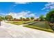 Community bocce ball courts offer a fun recreational activity with seating, landscaping, and lighting for evening play at 10545 E Texas Ave, Mesa, AZ 85212