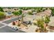 Aerial view showcases the home's landscaping, and a well-maintained neighborhood at 10760 W Encanto Blvd, Avondale, AZ 85392