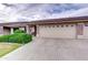 Home with a two car garage, stone accents and large front yard at 11069 E Kilarea Ave # 194, Mesa, AZ 85209