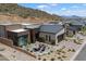 Aerial view showcasing modern home with desert landscaping and mountain backdrop at 14551 N Adero Canyon Dr, Fountain Hills, AZ 85268