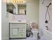 Bathroom with vanity and shower/tub combination at 2027 N 81St St, Scottsdale, AZ 85257