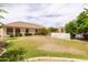 Large backyard showcasing a well-maintained lawn, privacy fencing and an in-ground pool offering outdoor enjoyment at 2203 E Tonto Pl, Chandler, AZ 85249