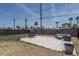Backyard with seating and trampoline providing a comfortable outdoor space at 2345 N 28Th Pl, Phoenix, AZ 85008