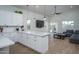 Open concept kitchen flowing into the living area, perfect for entertaining at 2345 N 28Th Pl, Phoenix, AZ 85008