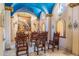 Beautiful chapel with seating, arched windows, and artwork at 29 E Oakwood Hills Dr, Chandler, AZ 85248
