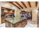 Open-concept kitchen with professional appliances, a large island, and ample counter space at 29 E Oakwood Hills Dr, Chandler, AZ 85248