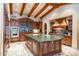 Gourmet kitchen with custom cabinets, a large island, and professional appliances at 29 E Oakwood Hills Dr, Chandler, AZ 85248