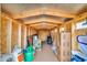 A storage shed packed with moving and cleaning supplies at 2959 W Eastman Dr, Anthem, AZ 85086