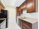 Updated kitchen with stainless steel appliances, granite countertops, and stylish backsplash at 3500 N Hayden Rd # 206, Scottsdale, AZ 85251