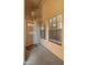 Inviting front porch with security door and welcome mat at 4346 E Bannock St, Phoenix, AZ 85044