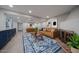 Stylish living room with a fireplace, designer furniture, and an open layout, great for Gathering time at 6533 N 7Th Ave # 18, Phoenix, AZ 85013