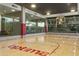 A full-sized basketball court with hoops, and ample natural light at 7180 E Kierland Blvd # 814, Scottsdale, AZ 85254
