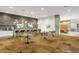 Modern lounge area with comfortable seating options, TVs, and a coffee bar at 7180 E Kierland Blvd # 814, Scottsdale, AZ 85254