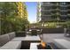 Inviting outdoor lounge area, perfect for relaxing with a fire and enjoying the surroundings at 7180 E Kierland Blvd # 814, Scottsdale, AZ 85254